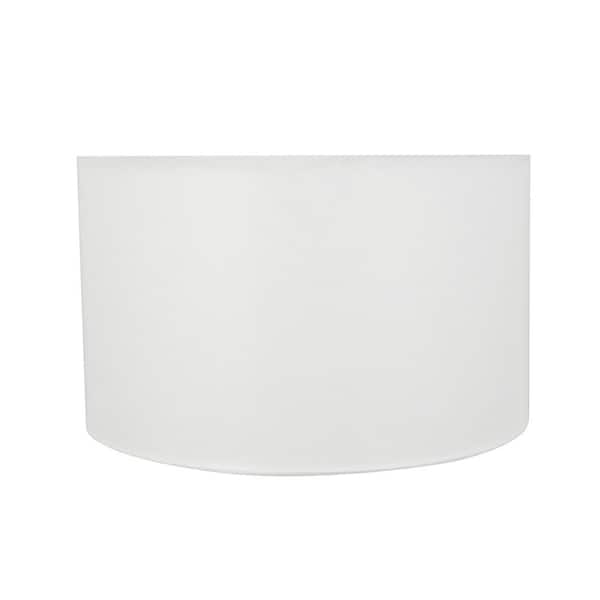 Aspen Creative Corporation 17 in. x 10 in. Off White Drum/Cylinder Lamp ...