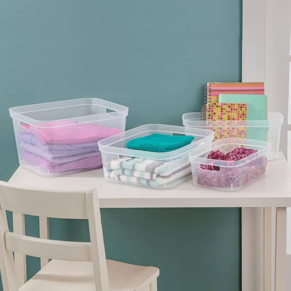 4 Gallon/15L Classroom Storage Bin, Assorted Colors (6 units/pack)