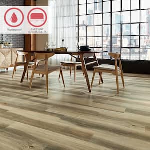 Outlast+ Lynn Garden Oak 12 mm T x 7.5 in. W Waterproof Laminate Wood Flooring (1079.7 sqft/pallet)