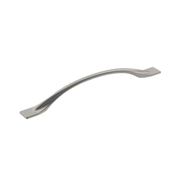 Amerock Uprise 7-9/16 in. (192mm) Modern Satin Nickel Arch Cabinet Pull