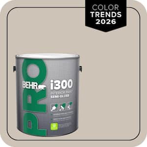 1 gal. #720C-3 Wheat Bread Semi-Gloss Interior Paint