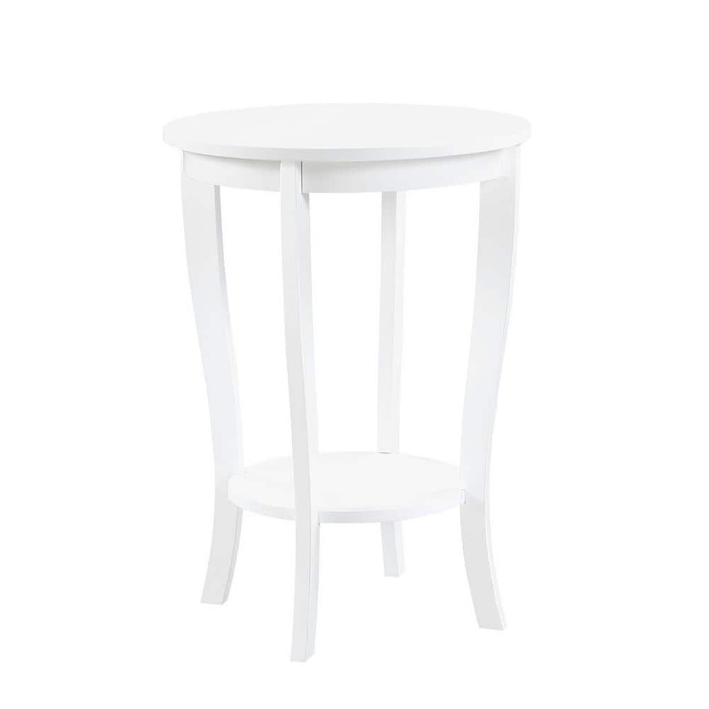 American Heritage Cranberry Red Round End Table - thumbnail 8
