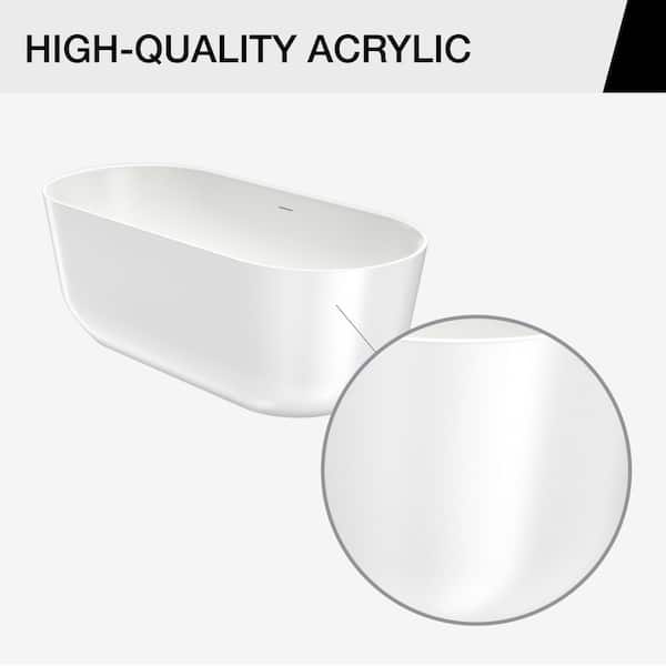 MAAX Malindi 67 in. x 30 in. Acrylic Non-Whirlpool Flatbottom