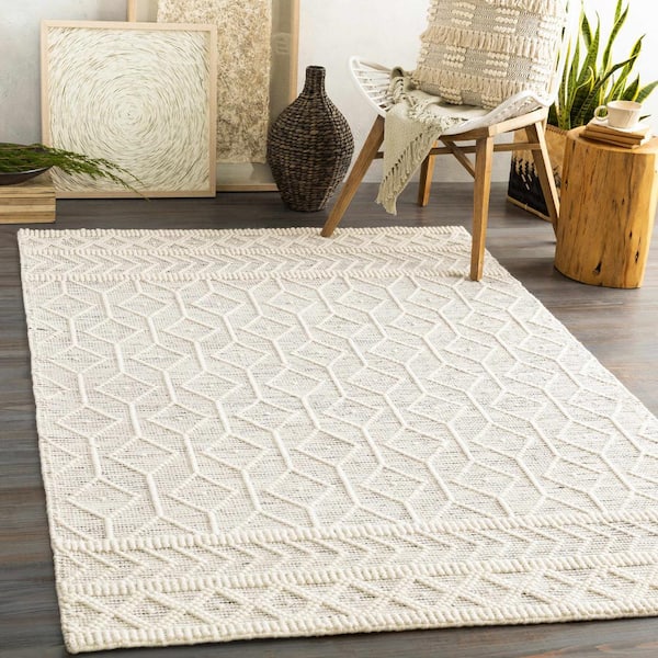 Carolina Black/White 8 ft. x 10 ft. Area Rug