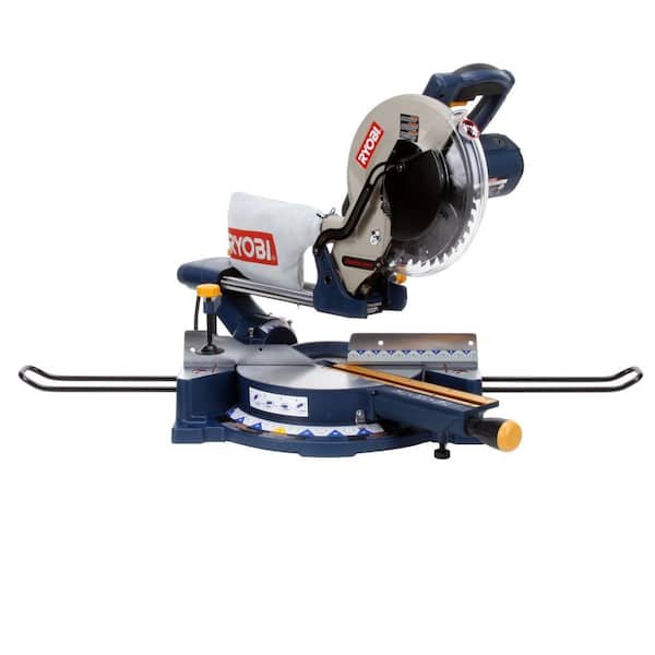 RYOBI 13-amp 10 in. Sliding Compound Miter Saw with Laser