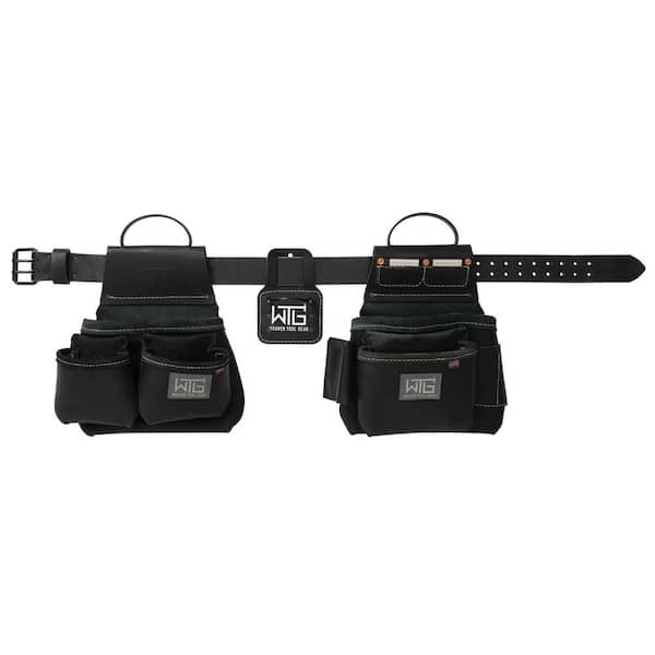 Classic Framer Black Leather Waist Tool Belt