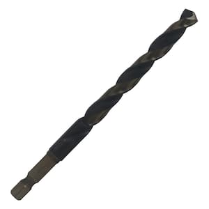 23/64 in. Quick Change Drill Bit with Hex Shank (6-Pieces)
