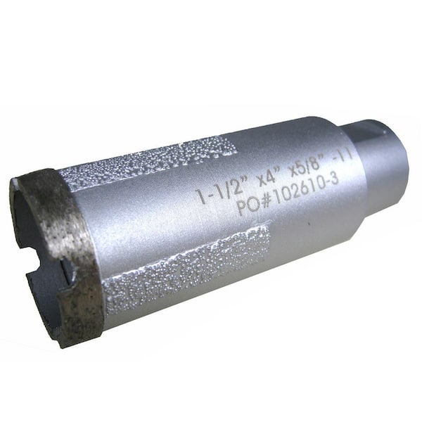 Archer USA 1-1/2 in. Wet Diamond Core Bit with Side Strips for Granite Drilling