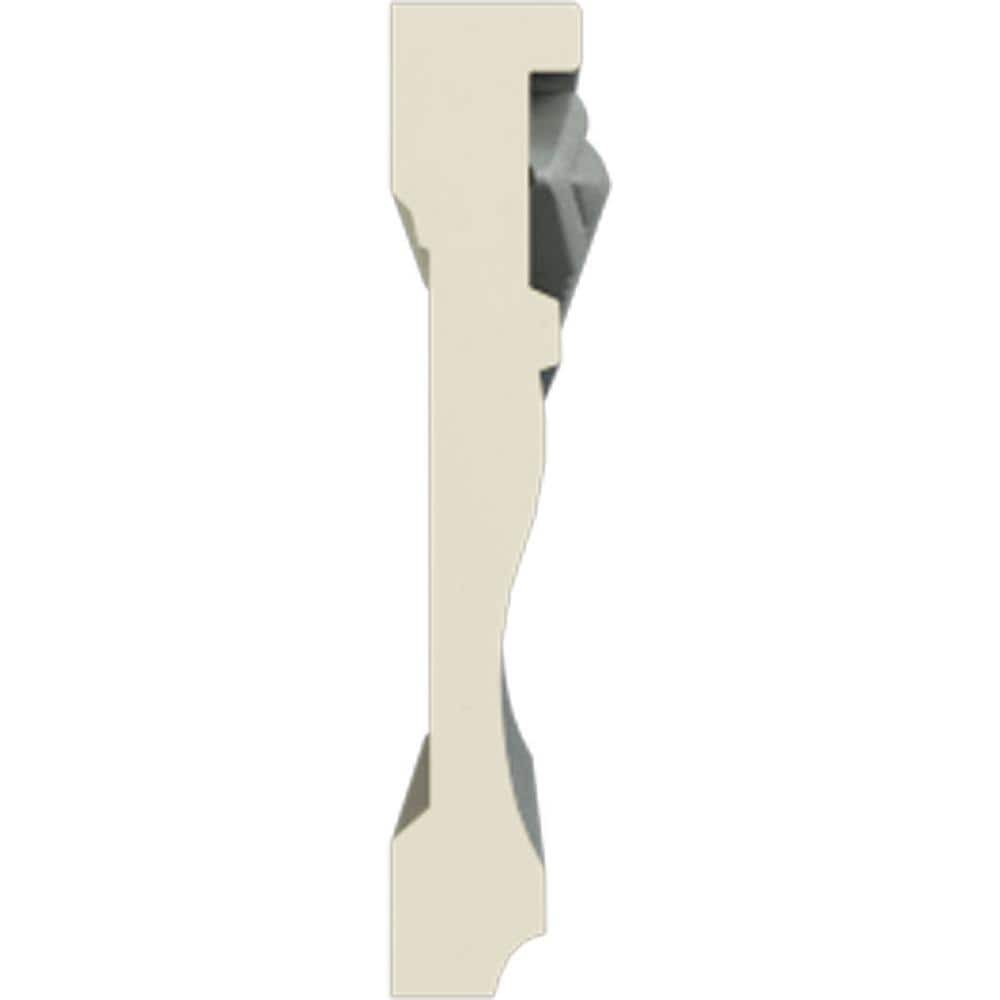 Geometric Primed Urethane Chair Rail Moulding Sample