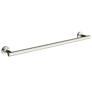 Purist 24 in. Towel Bar in Vibrant Polished Nickel