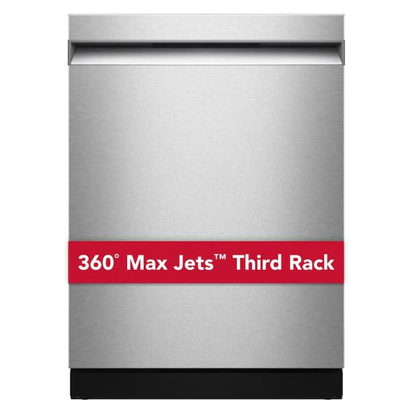 24 in. Top Control Built-In Tall Tub Dishwasher in PrintShield Stainless with ProDry System