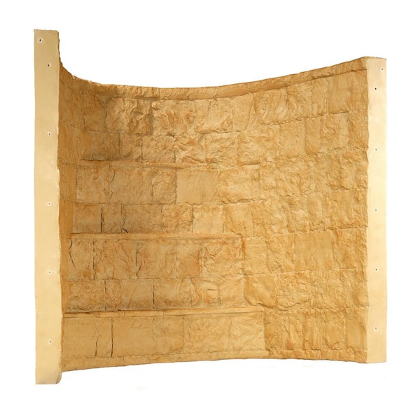 Rockwell 66 in. x 44 in. x 60 in. Tan Composite Window Well