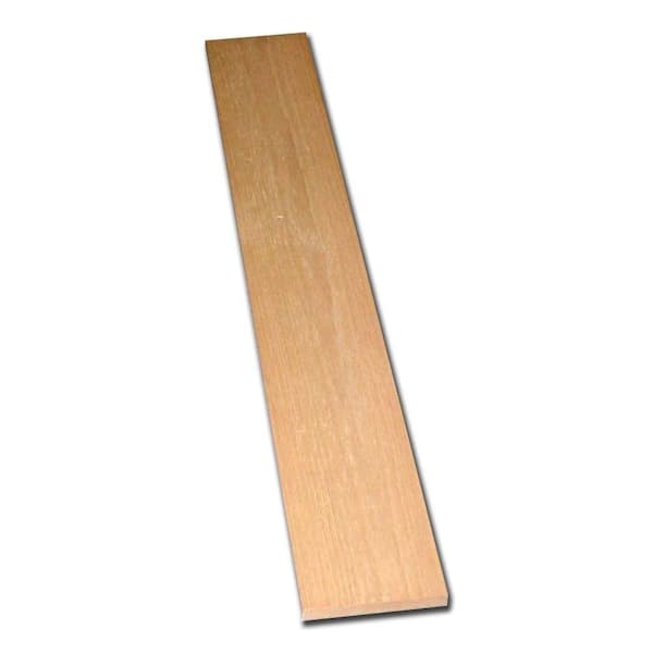 Unbranded 1 in. x 4 in. x 8 ft. Oak Board