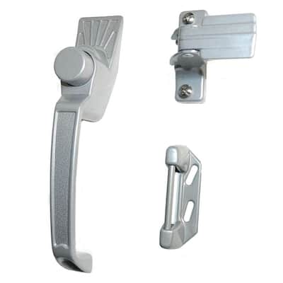 Prime Screen Storm Door Push Button Latch Set With Night Lock for sale online 