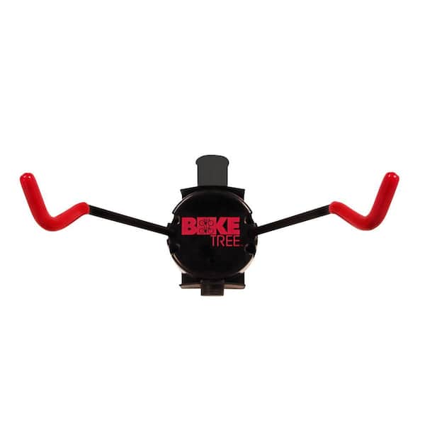 Black 1-Bike Wall Mounted Garage Bike Rack