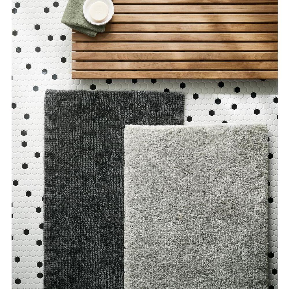 Nordic Teak 31.4" x 19.6" Natural Shower and Bath Mat
