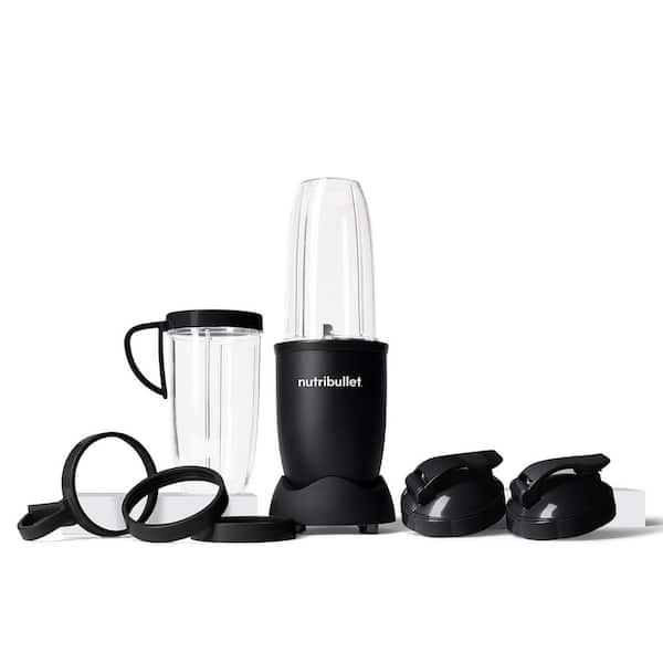 Photo 1 of 32 oz. Single Speed Matte Black Blender with Extractor Blade