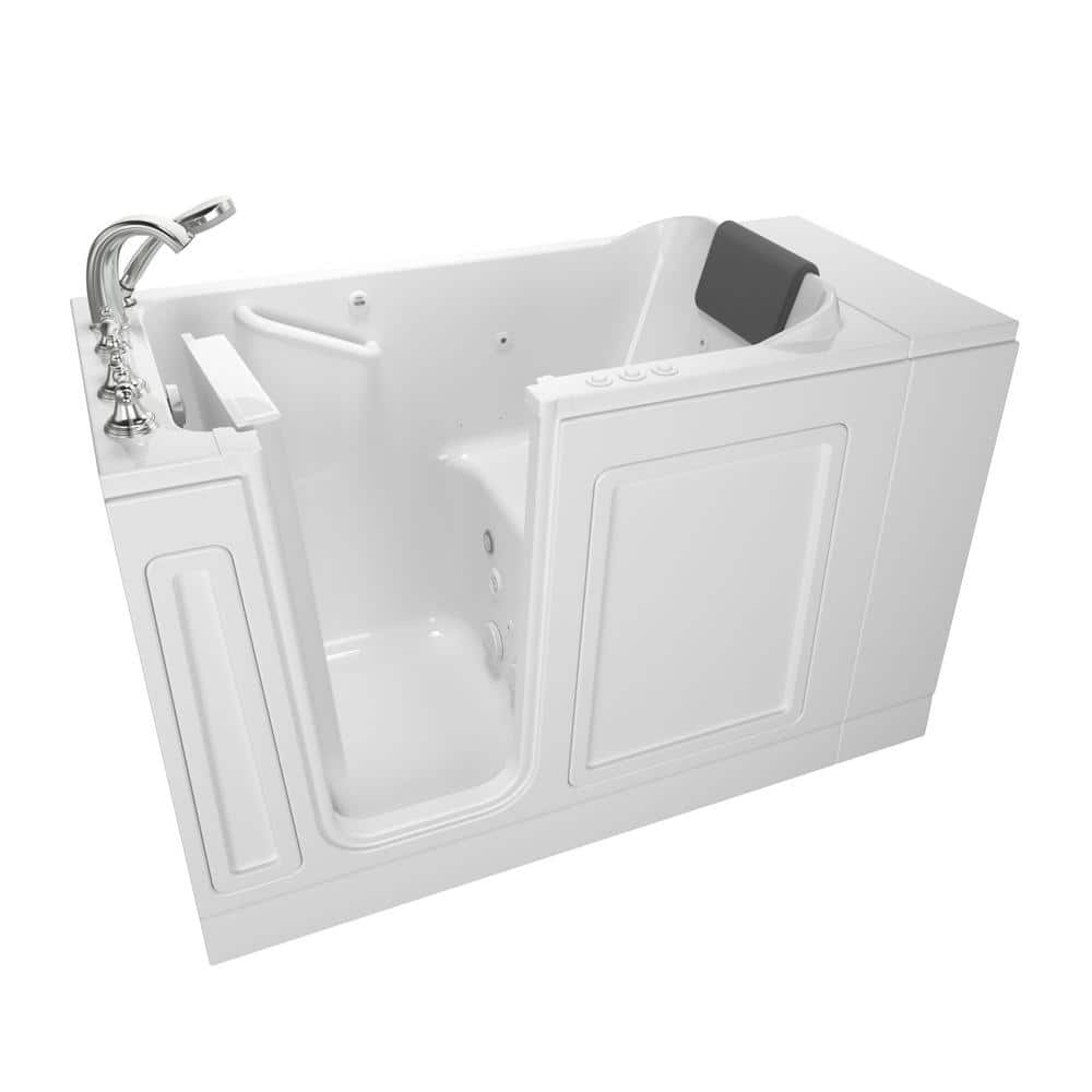 American Standard Acrylic Luxury 48 in. x 28 in. Left Hand Walk-In ...