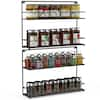 dubbin 2 of Shelves 3-Tier Silver Wall Mount Spice Rack Organizer  FXHARDWARD-H026 - The Home Depot