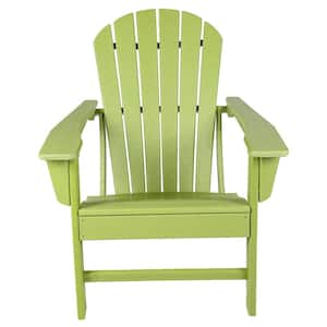 Jessica Green Folding Wood Adirondack Chair