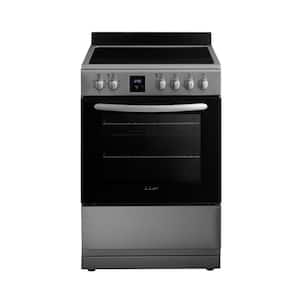 Professional Series 24 in. 4 Elements Built In Electric Range in Stainless Steel with Convection Oven