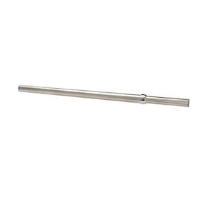 20-30 in. Brushed Stainless Steel Extend and Lock Adjustable Closet Rod