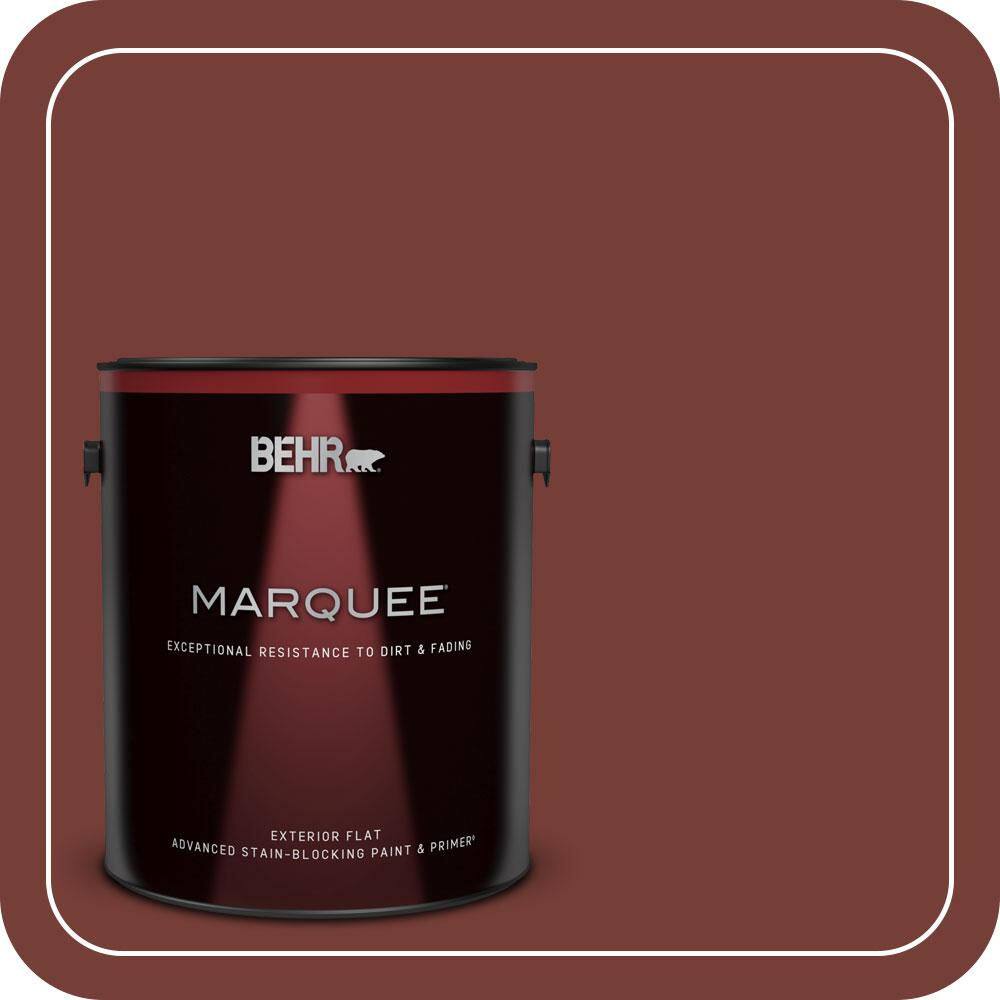 1 gal. #BXC-76 Florence Red Flat Exterior Paint & Primer product image for price tracking
