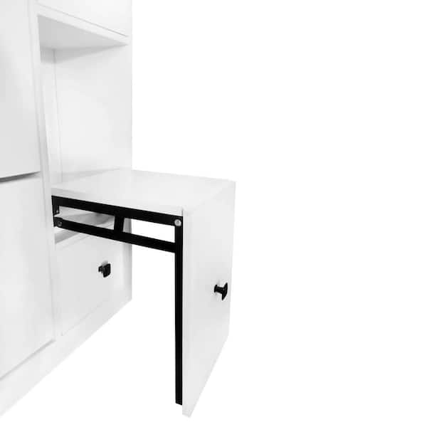 Dropship ON-TREND Sleek And Modern Shoe Cabinet With Adjustable Shelves,  Minimalist Shoe Storage Organizer With Sturdy Top Surface, Space-saving  Design Side Board For Various Sizes Of Items, White to Sell Online at