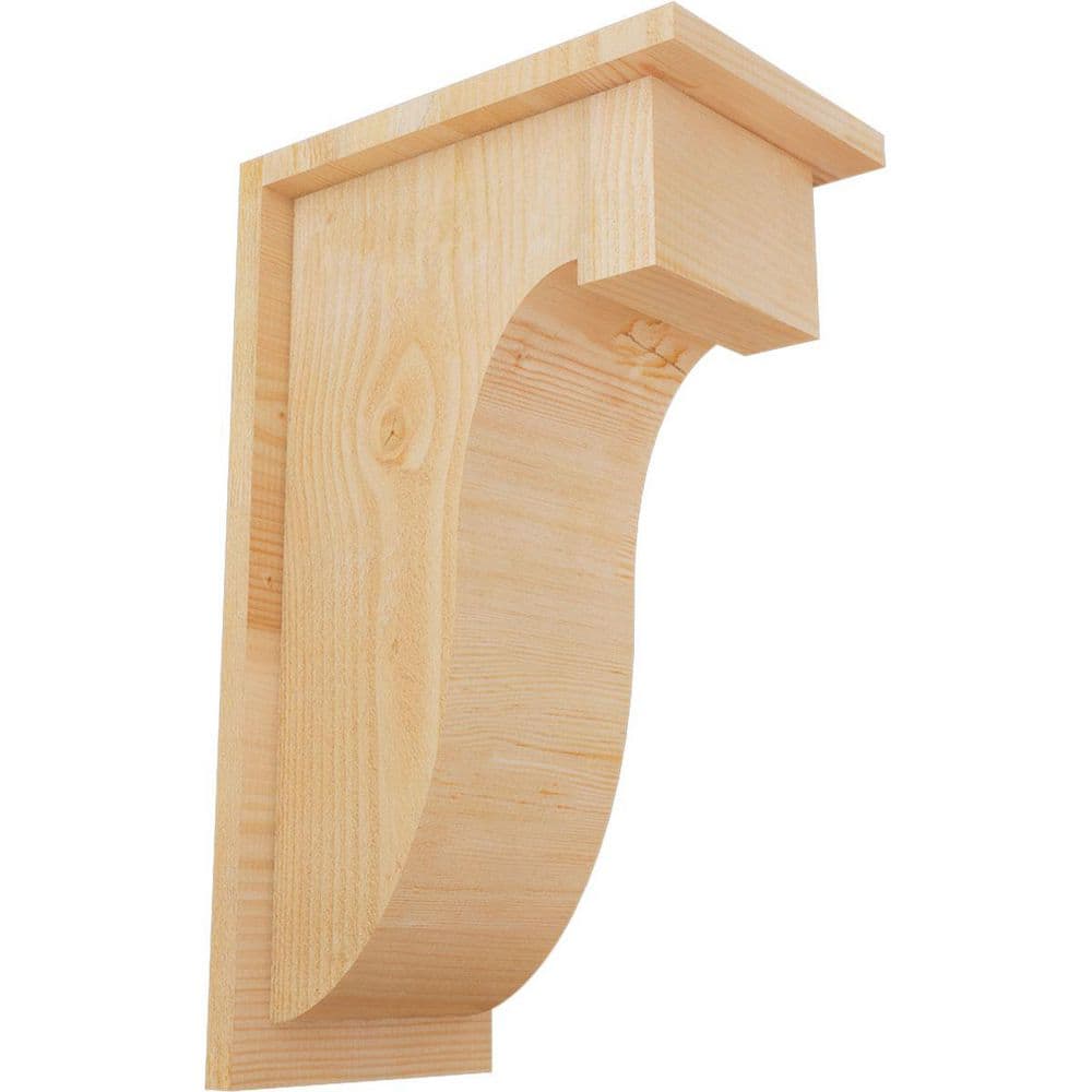 8 in. x 12 in. x 20 in. Douglas Fir Del Monte Rough Sawn Corbel with Backplate price history on PriceWatchPro
