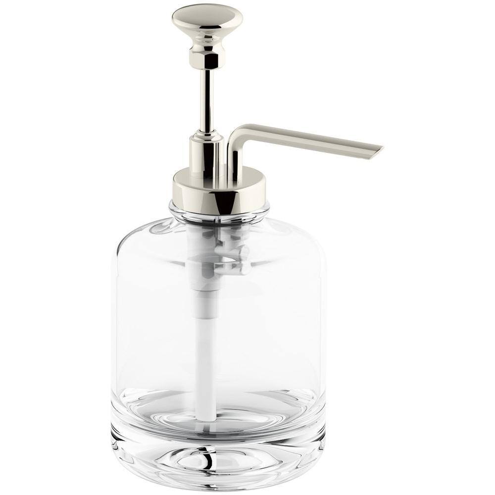KOHLER Artifacts Soap Dispenser in Vibrant Polished Nickel K98630SN