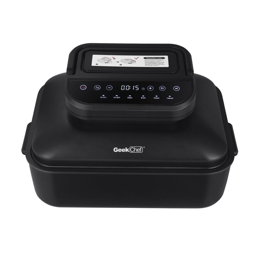 Tileon 7 in 1 Smokeless Electric Indoor Grill with Air Fry, Bake