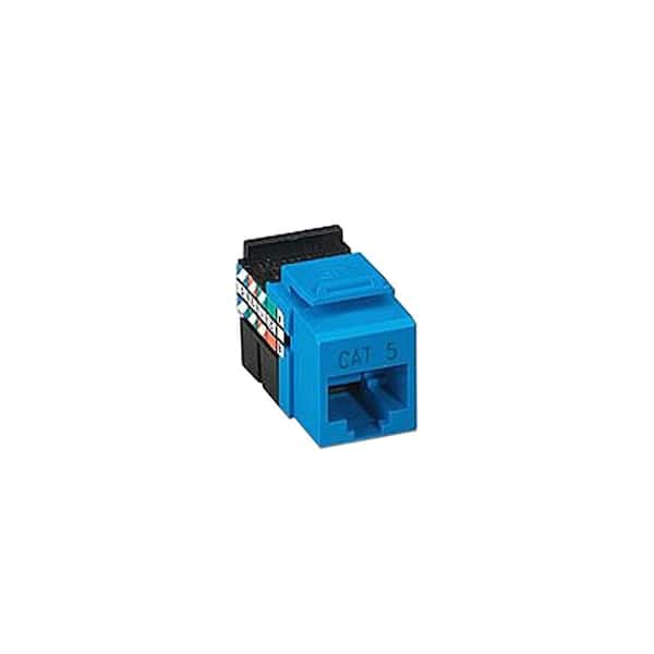 Leviton QuickPort CAT 5 Connector, Crimson 41108-RC5