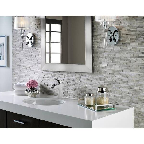 Brea 4 in Centerset Single-Handle Bathroom Faucet in Brushed Nickel by Pfister