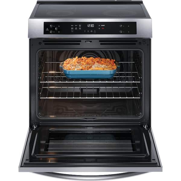 Frigidaire Gallery 30 Front Control Induction Range with Total Convection - Stainless Steel