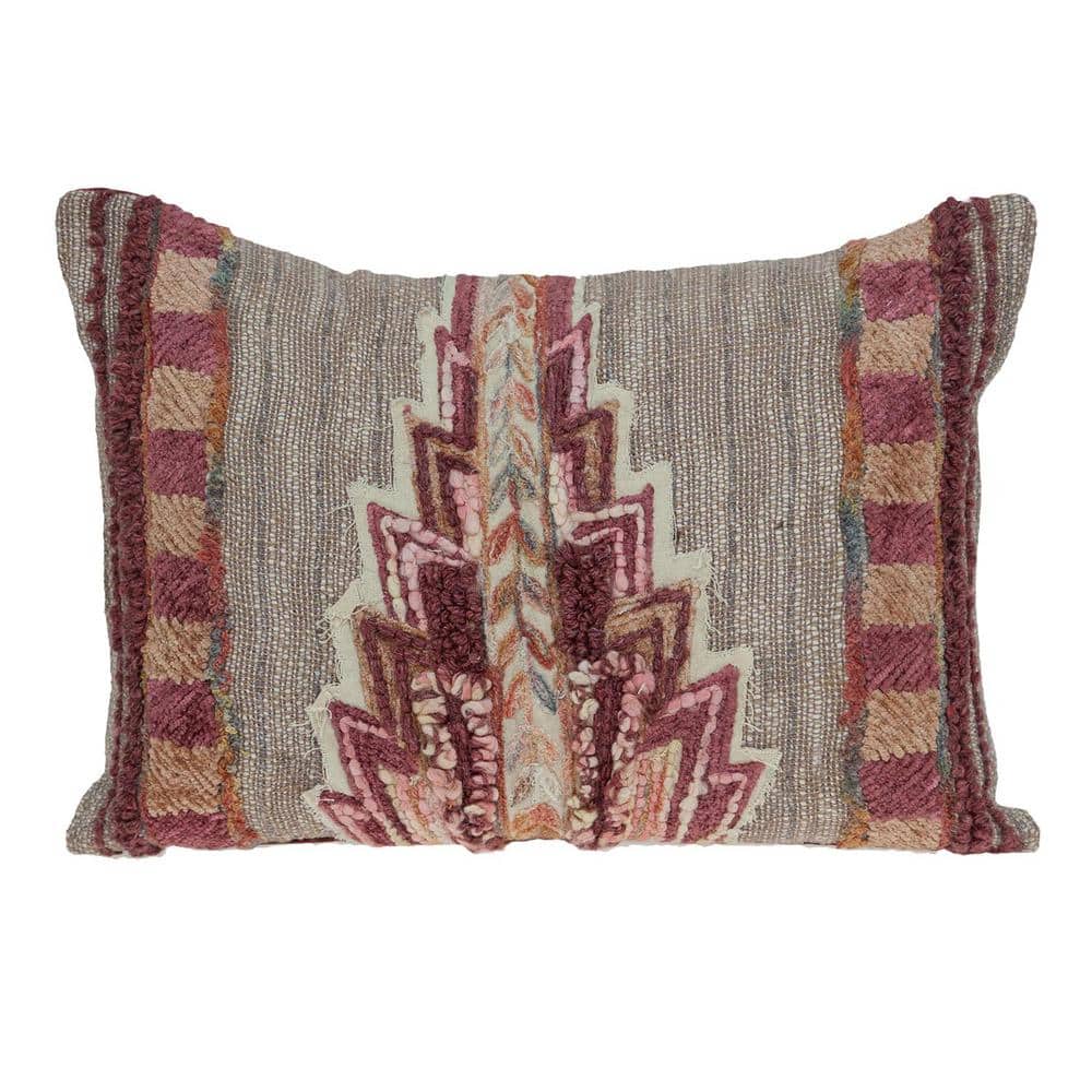 Adara Multicolor Bolster Throw Pillow