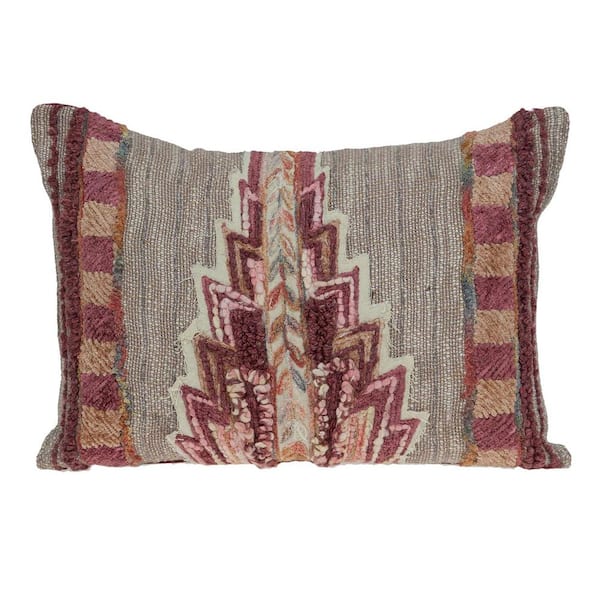 Unbranded Adara Multicolor Bolster Throw Pillow