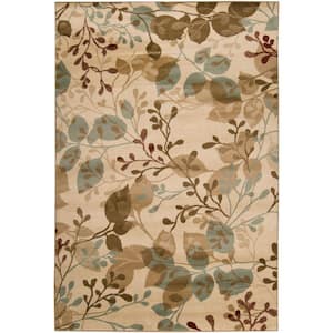 Saltillo Raw Umber 5 ft. x 8 ft. Area Rug