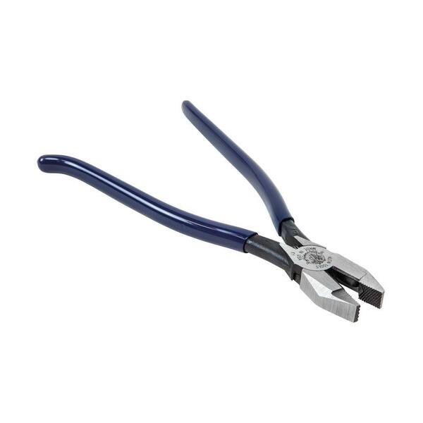 Klein Tools 9 in. Ironworker's Pliers D201-7CST - The Home Depot
