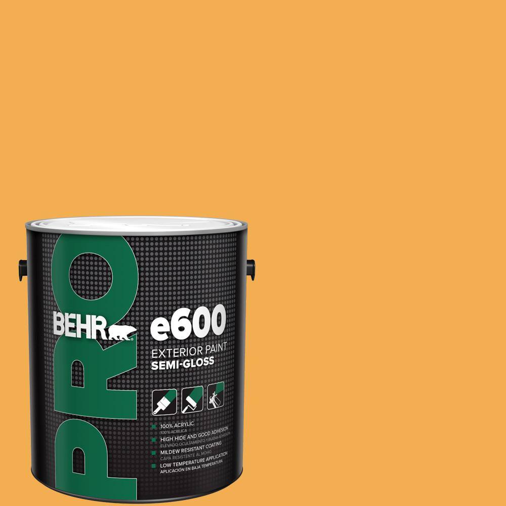 1 gal. #290B-6 Squash Semi-Gloss Exterior Paint price history on PriceWatchPro