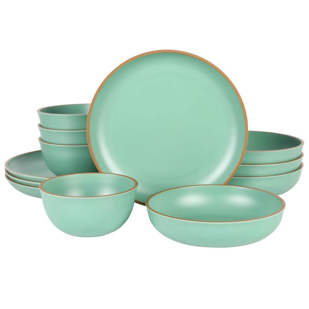 Family Style Dining Divided Plates - Set of 12