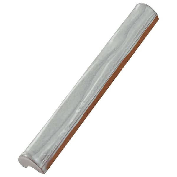 Antic Special Torelo Milk 3/4 in. x 6 in. Glossy Ceramic Wall Tile Trim