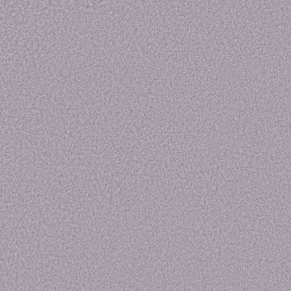 Happy Hues Lavender Haze Purple 43.9 oz. High Performance Polyester Texture Installed Carpet