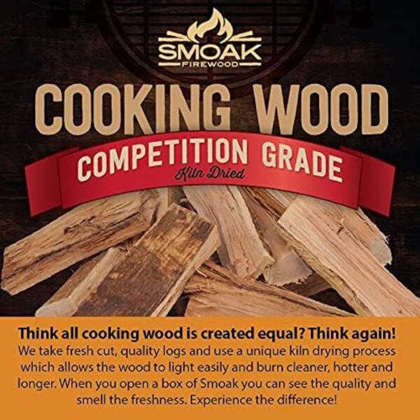 Smoak Firewood 8-10 lbs. 5-6 in. Red Oak Tiny Pizza Oven Wood, USDA  Certified Kiln Dried, for Portable Pizza Ovens or MESA Solo Stove  B097NNK2X3 - The Home Depot