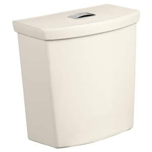 H2Option 0.92/1.28 GPF Dual Flush Toilet Tank Only in Linen