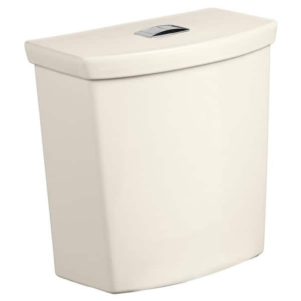American Standard H2Option 0.92/1.28 GPF Dual Flush Toilet Tank Only in Linen