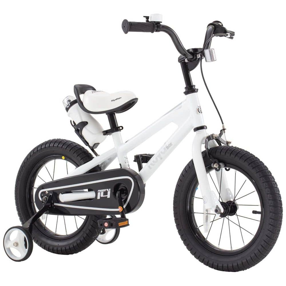 Freestyle Outdoor Kid's Bicycle with Training Wheels, 16 Inch, White price history on PriceWatchPro