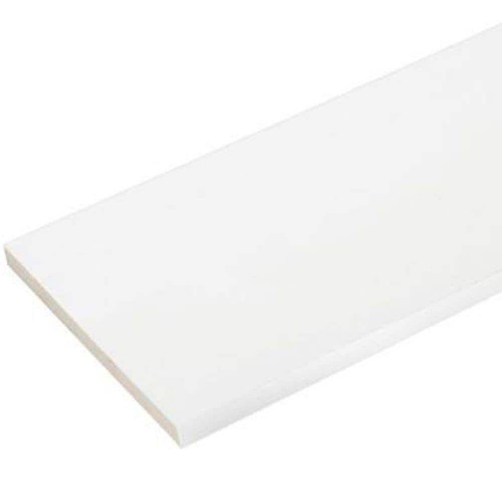 Portacuchillos madera blanco Versa 10x21,8x10 cm