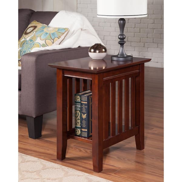 AFI Mission Walnut Chair Side Table AH13204