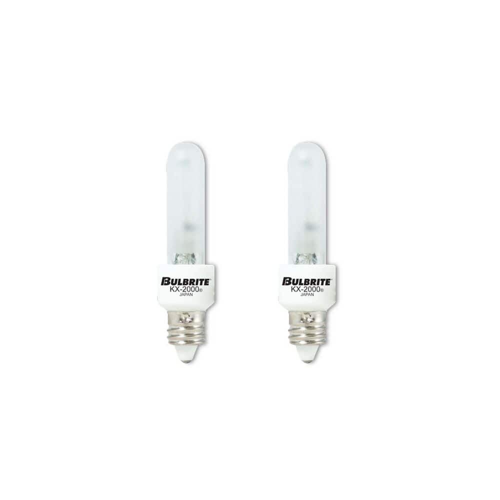 KX-2000 40-Watt Krypton/Xenon T3 Light Bulb with Mini-Candelabra Screw (E11