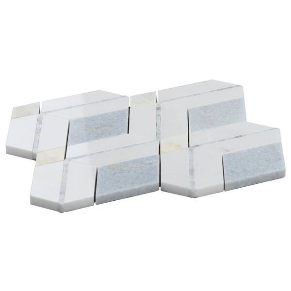 Ivy Hill Tile Raven Blue Celeste 3 in. x 6 in. Polished Marble Floor and  Wall Tile (4 sq. ft./Case) EXT3RD106560 - The Home Depot